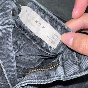 Vintage washed high-rise top shop jeans!